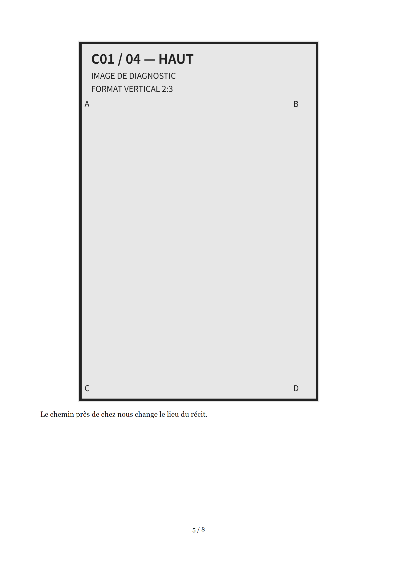 C01, page 5 sur 8 : rendu A4 avec 1 images de diagnostic