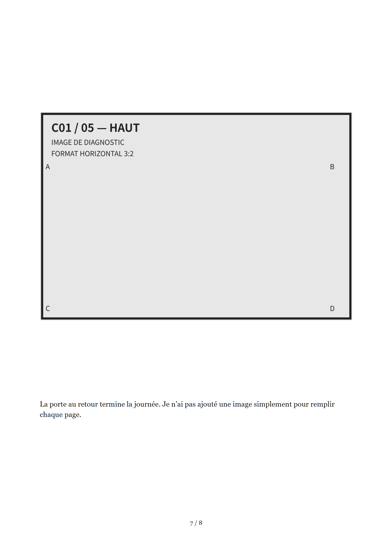 C01, page 7 sur 8 : rendu A4 avec 1 images de diagnostic